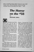 F&SF August The Horror on the #33