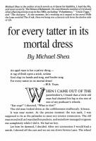For Every Tatter